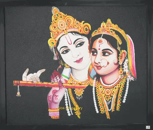 [1007] Eternal Melody: Radha Krishna in Grace